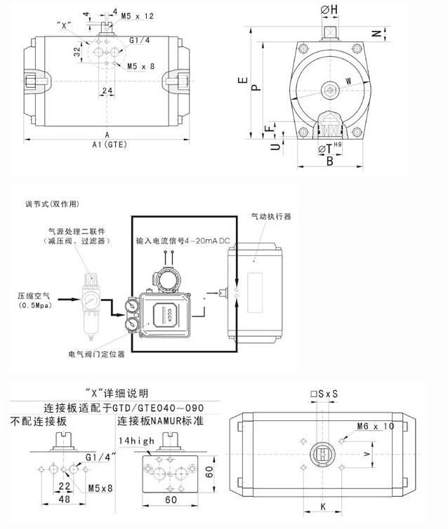 GT型氣動(dòng)執(zhí)行機(jī)構(gòu)